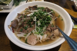 The Pho is different from the ones in Jakarta. The soup is clearer while the noodles are more opaque. The taste is also lighter in general. Nice!